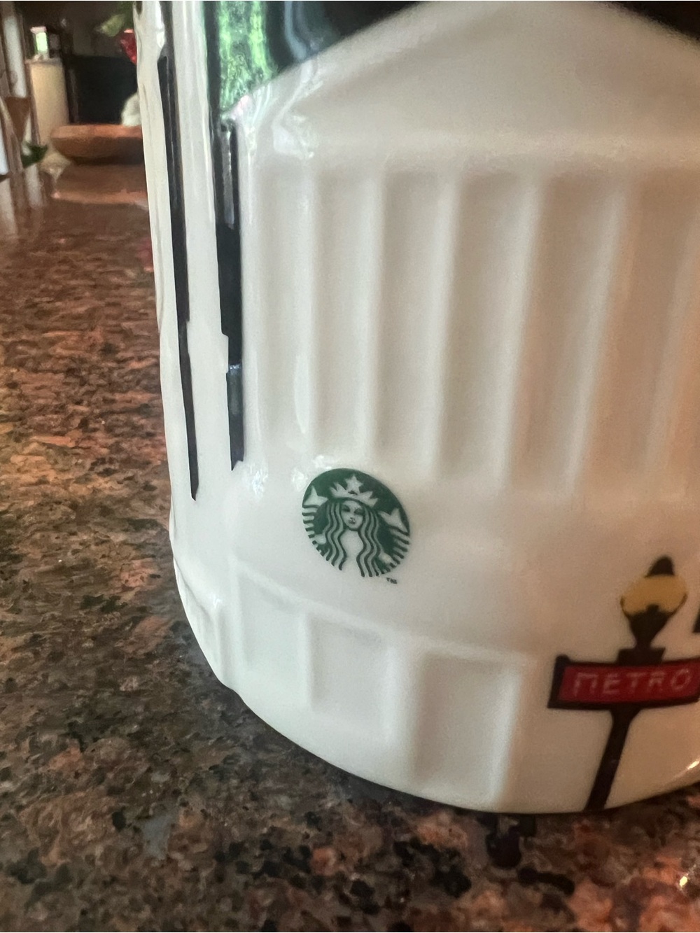 Starbucks Paris collectible skyline view mug - Picture 3 of 8